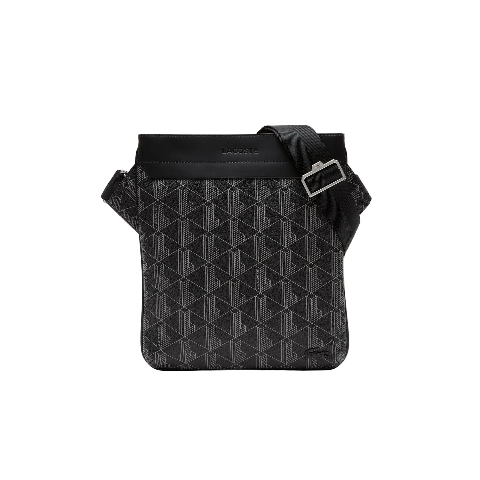 Lacoste The Blend monogram flat bag